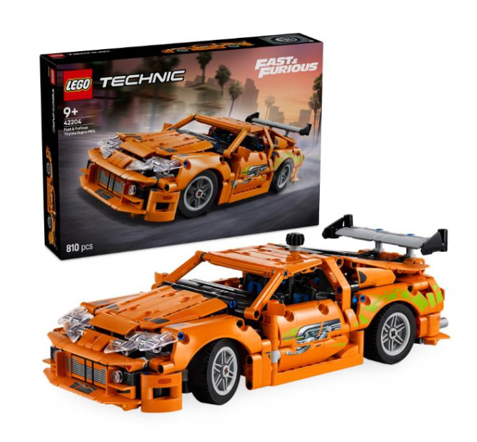 LEGO Конструктор LEGO Technic Fast and Furious Toyota Supra MK4 (42204)