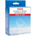 WWM Стрічка для принтера етикеток WWM для Epson LW-700 24mm х 8m White-on-Red (WWM-SD24R)