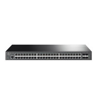 JetStream 48-портовий гігабітний L2 керований комутатор з 4 10GE SFP слотами, SG3452X TP-LINK