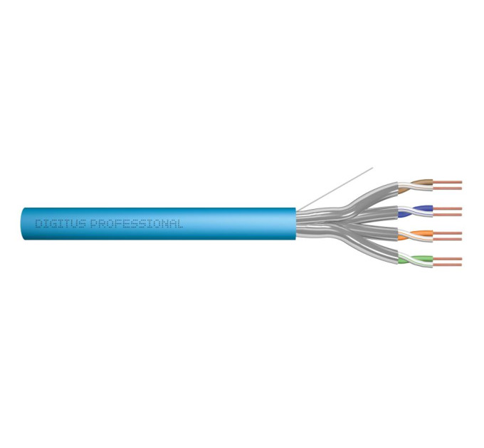 Assmann Інсталяційний кабель CAT 6A U-FTP, 500 МГц Eca (EN 50575), AWG 23/1, барабан 500 м, DK-1623-A-VH-5 DIGITUS by ASSMANN