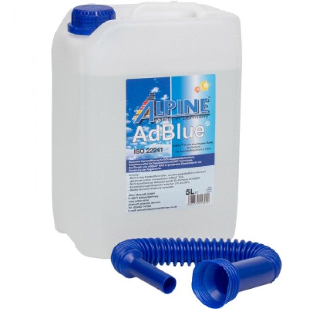 Alpine Присадка автомобільна Alpine AdBlue ISO 22 241 - 5л (9004-5)