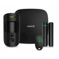 Ajax Ajax StarterKit Cam HDR (8EU) UA black комплект охоронної сигналізації