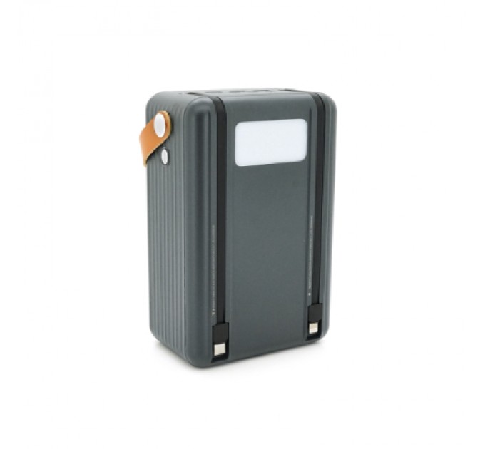 Remax Батарея універсальна Remax 80000mAh, 20W, 3*USB+Type-C+Lighting, Black (RPP-566)
