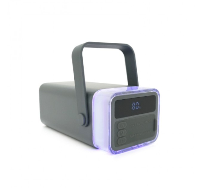 Remax Батарея універсальна Remax 40000mAh, 22.5W, PD+QC, 2*USB+2*Type-C, Gray (RPP-596)