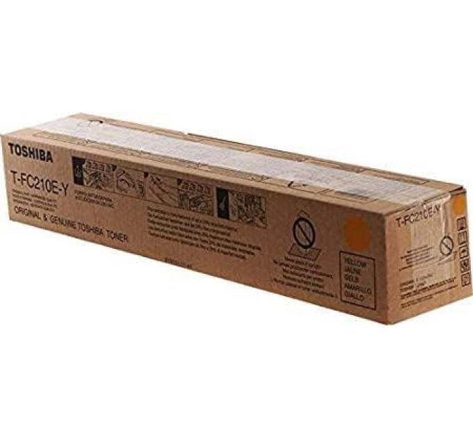 Toshiba Картридж-тонер YELLOW T-FC210EY 33.6K 6AJ00000271 TOSHIBA