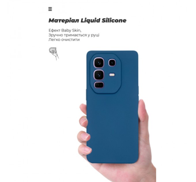 Armorstandart Чохол до мобільного телефона Armorstandart ICON Infinix Note 50 Pro Plus 5G Camera cover Dark Blue (ARM85340)