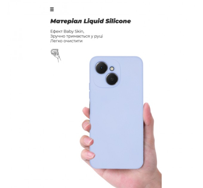 Armorstandart Чохол до мобільного телефона Armorstandart ICON Tecno Spark 40C 4G Camera cover Lavender (ARM87942)