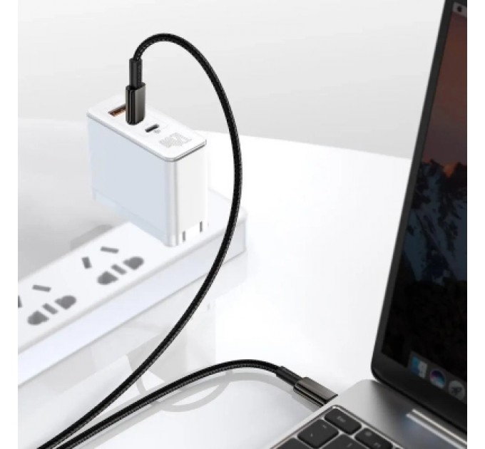 Baseus Дата кабель USB-C to USB-C 1.0m 100W black Baseus (CATWJ-01)