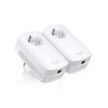 TP-Link Гігабітний Powerline адаптер з вбудованою розеткою , TL-PA8010PKIT TP-LINK