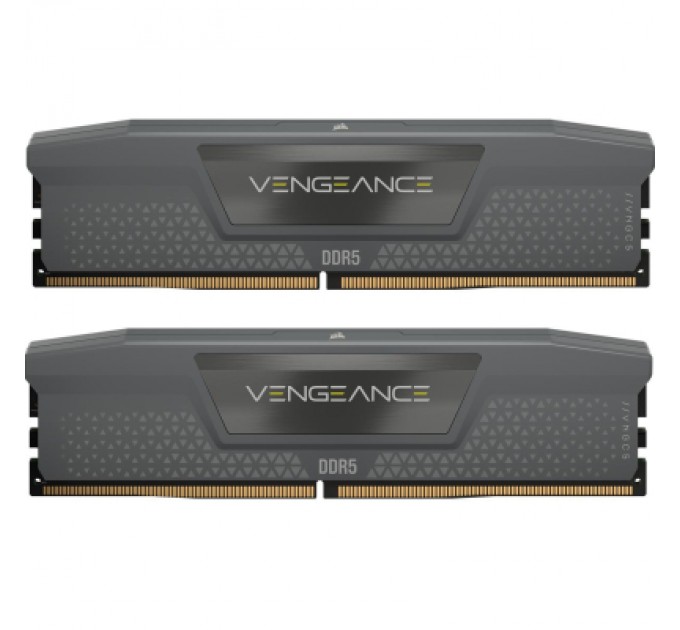 Corsair Модуль пам'яті для комп'ютера DDR5 32GB (2x16GB) 6400 MHz Vengeance Grey Corsair (CMK32GX5M2B6400Z32)