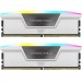 Corsair Модуль пам'яті для комп'ютера DDR5 32GB (2x16GB) 6400 MHz Vengeance RGB White Corsair (CMK32GX5M2B6400Z36W)