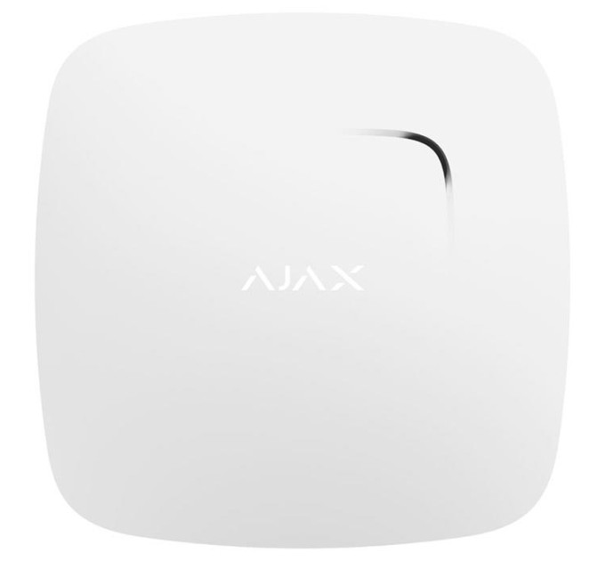 Ajax Бездротовий датчик диму Ajax FireProtect White (000001138)