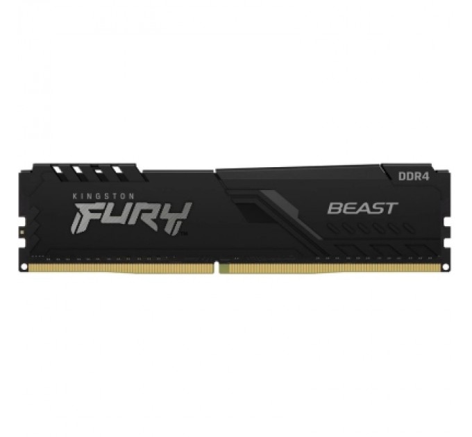 Kingston Fury (ex.HyperX) Модуль пам'яті для комп'ютера DDR4 8GB 3200 MHz Beast Black Kingston Fury (ex.HyperX) (KF432C16BB/8WP)
