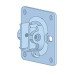 ARUBA BY HPE Кріплення AP-270-MNT-H2 AP-270 Series Access Flush Wall or Ceiling Mount (JW055A)