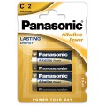 Panasonic Батарейка Panasonic Alkaline Power Lasting C/LR14 BL 2 шт