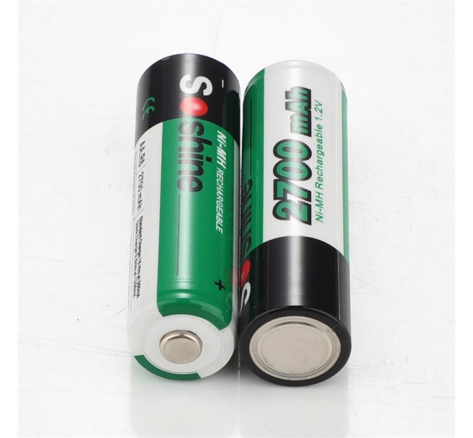 Soshine Акумулятори Soshine AA/HR06 NI-MH 2700 mAh 1шт