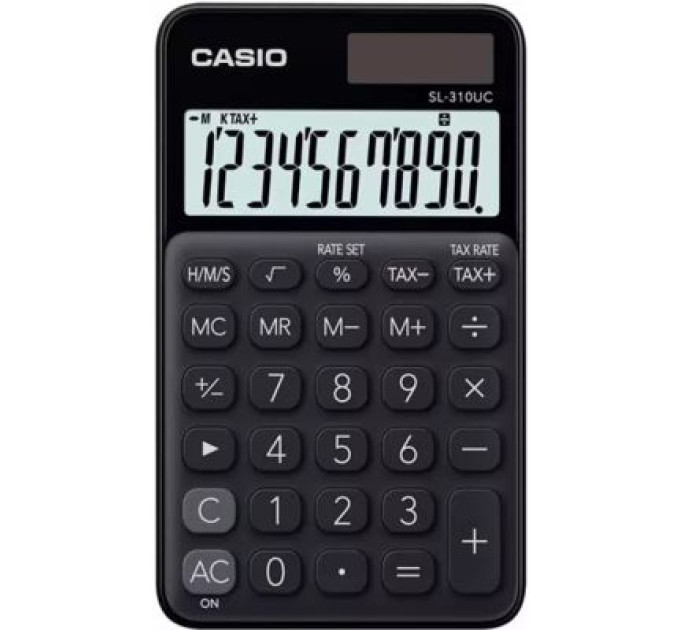 Casio Калькулятор Casio SL-310UC-BK-W-EC, чорний (CALC-CAS-SL-310UC-BK)