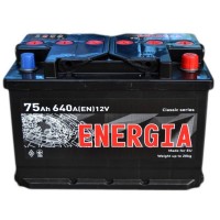 Акумулятор автомобільний ENERGIA 75Аh (000022388)