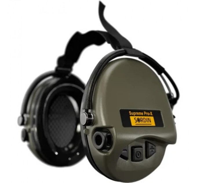 Sordin Навушники для стрільби Sordin Supreme Pro X з заднім тримачем (76302-X-S)