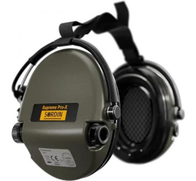 Sordin Навушники для стрільби Sordin Supreme Pro X з заднім тримачем (76302-X-S)