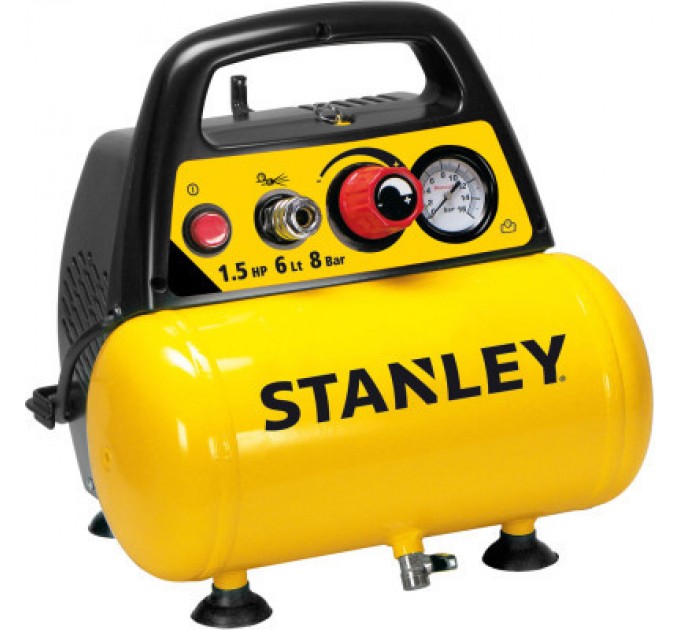 Stanley Компресор Stanley DN 200/8/6, 180 л/хв, 1.1 кВт, 10,0 кг (DN200/8/6)