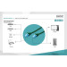 Assmann Патч-корд CAT 5e U-UTP, Cu, PVC AWG 26/7, довжина 10 м, колір зелений DK-1511-100/G DIGITUS by ASSMANN
