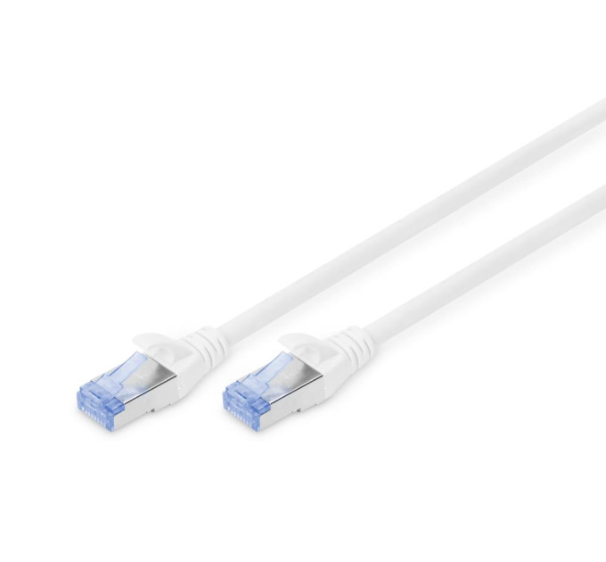 Assmann Патч-корд CAT 5e SF-UTP, Cu, PVC AWG 26/7, довжина 1 м, колір сірий DK-1531-010 DIGITUS by ASSMANN