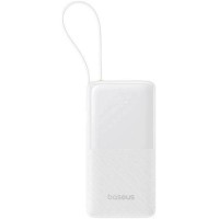 Батарея універсальна Baseus Bipow 2 20000mAh 20W with USB-C cable white (P10077101213-01)