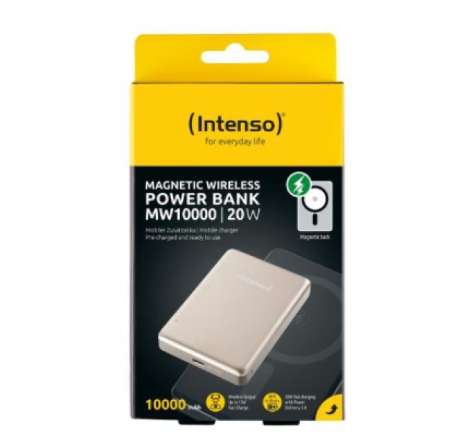 Intenso Батарея універсальна Intenso MW10000 10000mAh Magnetic champagne (7344031)