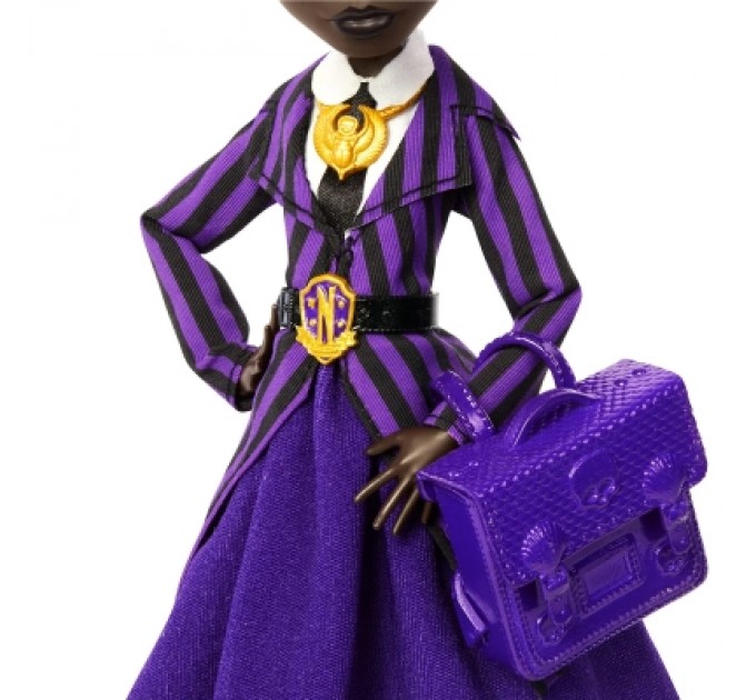 Monster High Лялька Monster High колекційна Б'янка у шкільній формі, X Wednesday (JDR71)