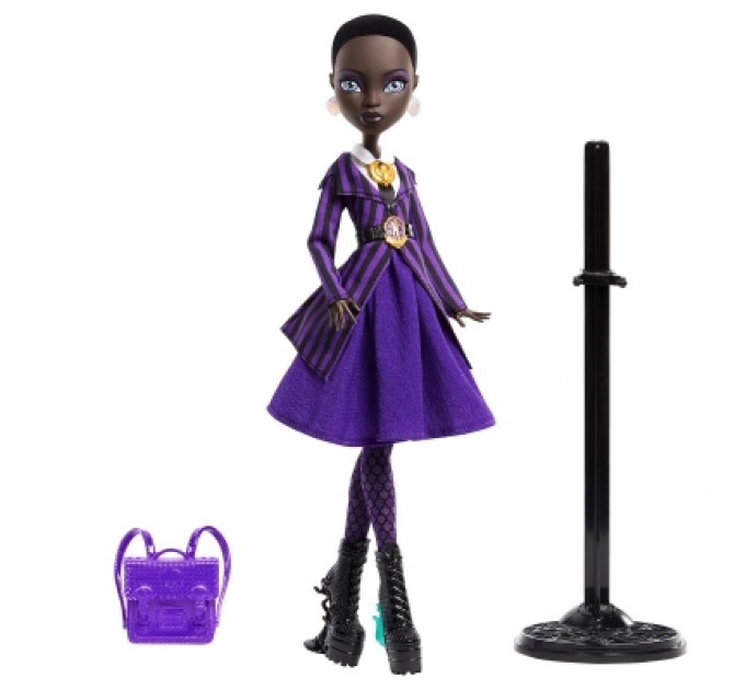 Monster High Лялька Monster High колекційна Б'янка у шкільній формі, X Wednesday (JDR71)