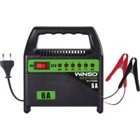 Зарядний пристрій для автомобільного акумулятора WINSO 6В-12В.Макс.струм підзарядки 6А.Макс.Ем 80Ah (139060)