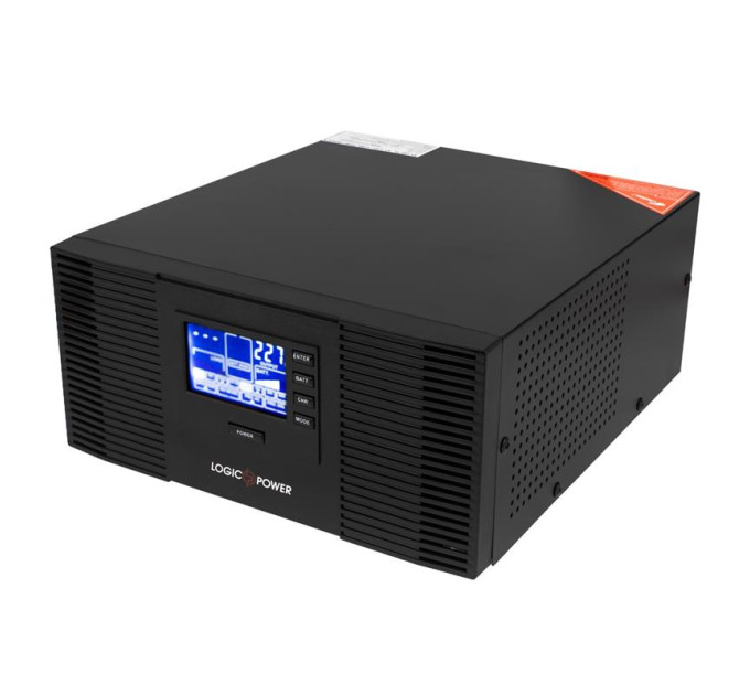 LogicPower Джерело безперебійного живлення LogicPower LPM-PSW-1500VA (1050 Вт), Lin.int., AVR, 2 x евро, метал