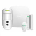 Ajax Ajax StarterKit Cam HDR (8EU) UA white комплект охоронної сигналізації