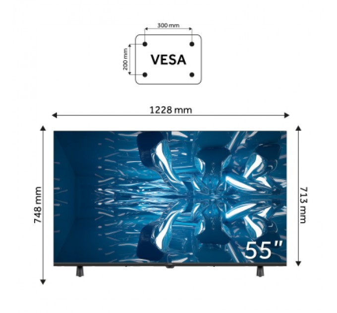 Haier Телевізор Haier H55K85FUX