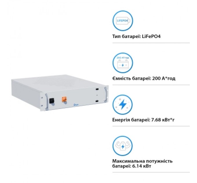 Deye Батарея LiFePo4 Deye BOS-A 38.4V - 200Ah (BOS-A)