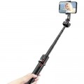 RTAKO Штатив RTAKO C03 Octopus Extendable Tripod Selfie Stick (with Detachable Phone Holder) Black (6942063212416)