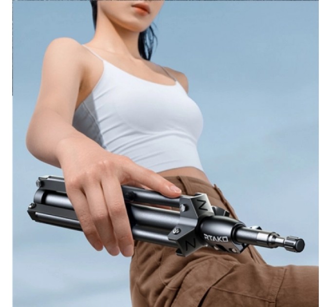 RTAKO Штатив RTAKO RLD-001 1.7M Matte Carbon Steel Tripod Black (6975068278620)