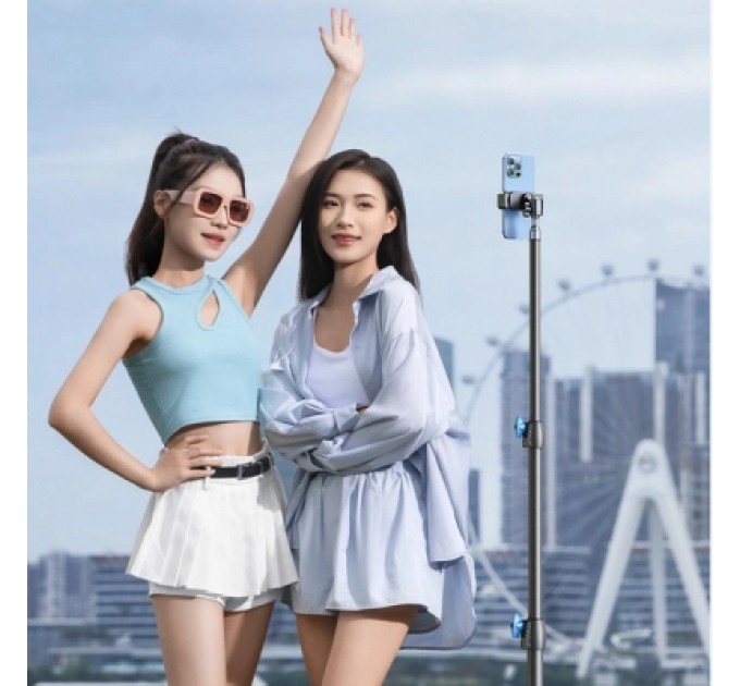 RTAKO Штатив RTAKO ZJ-ZB03 2.1M Matte Finish Carbon Steel Black (6975068278637)