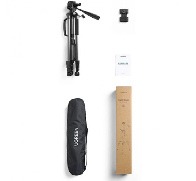 Ugreen Штатив Ugreen LP661 Professional Tripod for Phone & Camera (15187)