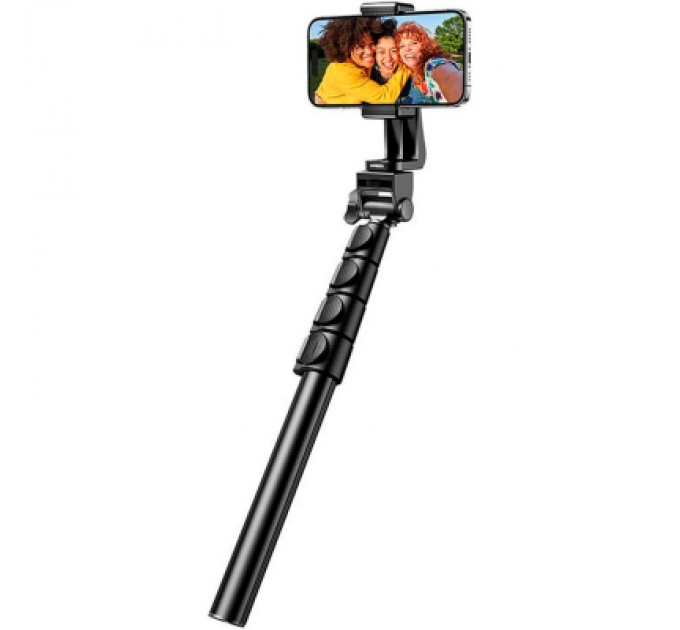 Ugreen Штатив Ugreen LP680 Selfie Stick Tripod with Bluetooth Remote Black (15609)