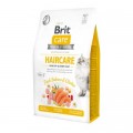 Brit Care Сухий корм для кішок Brit Care Cat GF Haircare Healthy and Shiny Coat 2 кг (8595602540884)