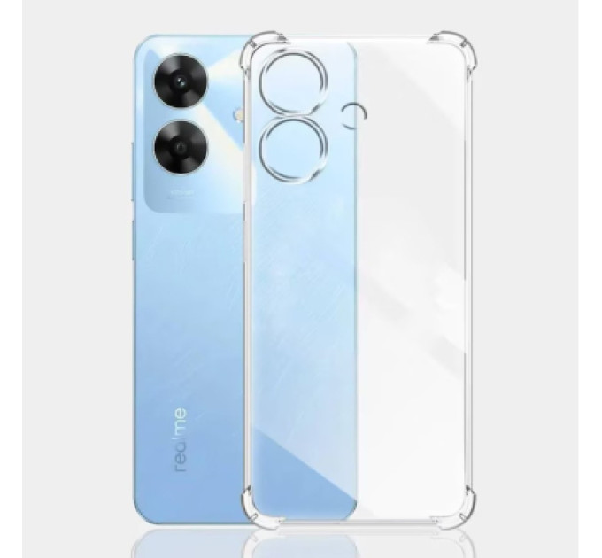 BeCover Чохол до мобільного телефона BeCover Anti-Shock Realme Note 60 Clear (713015)