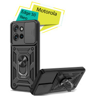 Чохол до мобільного телефона BeCover Military Motorola Edge 50 Neo Black (713051)