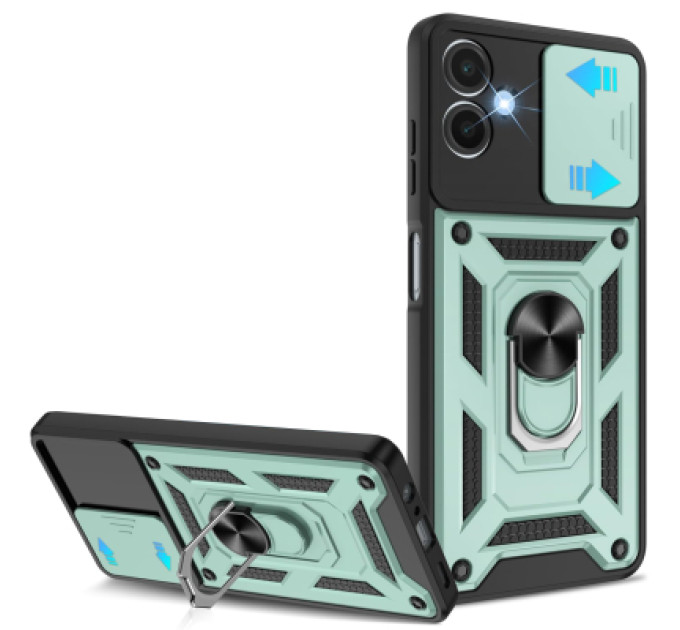 BeCover Чохол до мобільного телефона BeCover Military Samsung Galaxy A06 SM-A065 Dark Green (713067)
