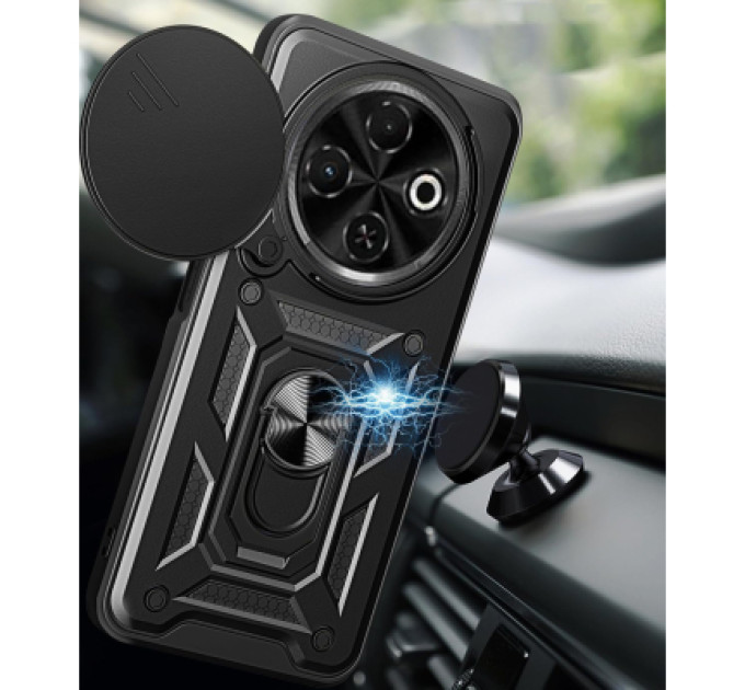 BeCover Чохол до мобільного телефона BeCover Military Tecno Spark 30C 4G Black (713074)