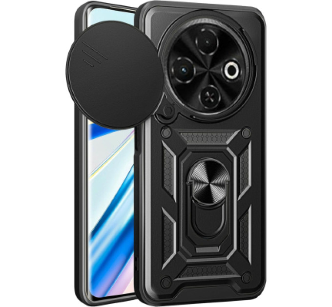 BeCover Чохол до мобільного телефона BeCover Military Tecno Spark 30C 4G Black (713074)