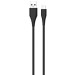 ColorWay Кабель ColorWay USB-microUSB  (PVC), 2.4А, 1м, Black (CW-CBUM025-BK)