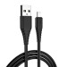 ColorWay Кабель ColorWay USB-microUSB  (PVC), 2.4А, 1м, Black (CW-CBUM025-BK)