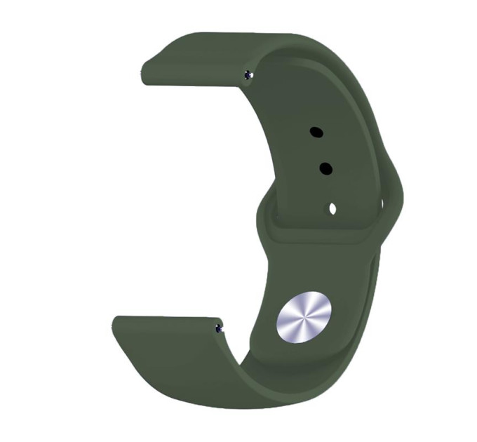 BeCover Силіконовий ремінець BeCover для Amazfit Stratos 1/2/2S/3/GTR 2/GTR 47mm/GTR Lite 47mm/Nexo/Pace Khaki (706384)